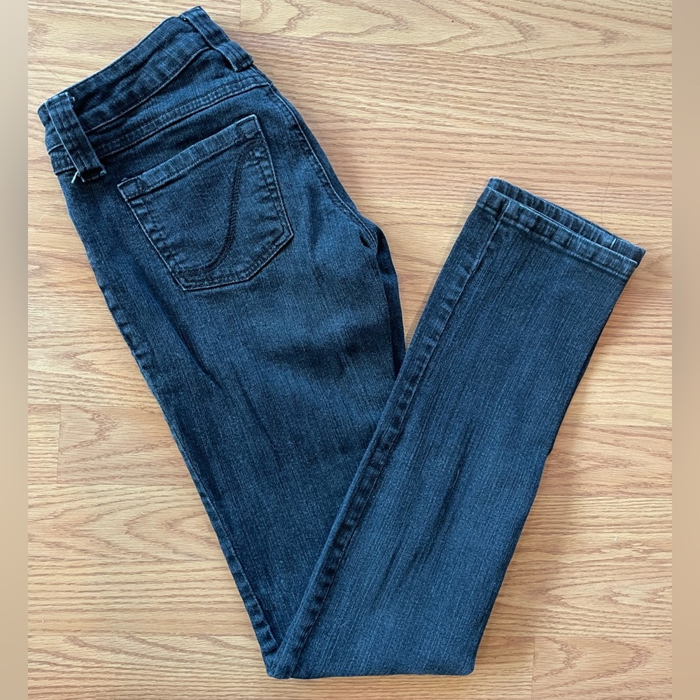 Blue Asphalt Skinny Jeans